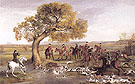 The Grosvenor Hunt 1762 - George Stubbs reproduction oil painting