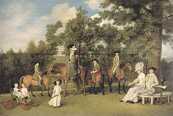 The Wedgwood Family 1780 - George Stubbs reproduction oil painting