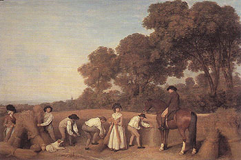 Reapers 1785 - George Stubbs reproduction oil painting