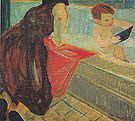 Green Bathtub 1954 - Elmer Bischoff