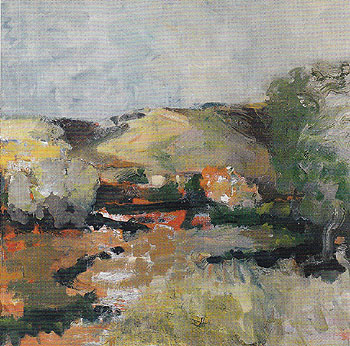 Landscape Afternoon 1959 - Elmer Bischoff reproduction oil painting