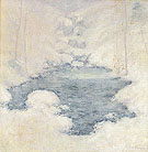 Winter Silence c1890 - John Henry Twachtman reproduction oil painting