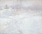 Winter c1890 - John Henry Twachtman reproduction oil painting