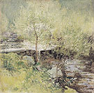The White Bridge c1889 - John Henry Twachtman reproduction oil painting