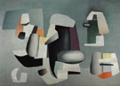 Blue Spaces 1936 - Jean Helion reproduction oil painting