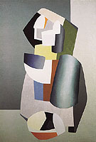 Standing Figure 1935 - Jean Helion reproduction oil painting