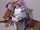 The Accident 1979 - Jean Helion reproduction oil painting