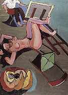The Moment After 1982 - Jean Helion reproduction oil painting