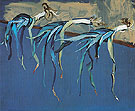 Leeks 1973 - Jean Helion reproduction oil painting
