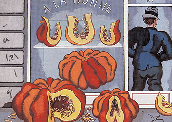 Big Pumpkin Event 1948 - Jean Helion reproduction oil painting