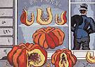 Big Pumpkin Event 1948 - Jean Helion reproduction oil painting