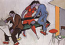 Bench Scene 1983 - Jean Helion