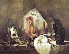 The Ray Fish 1725 - Jean Simeon Chardin reproduction oil painting