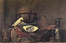 The Attributes of the Sciences 1731 - Jean Simeon Chardin reproduction oil painting