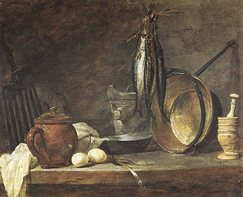 The Fast Day Meal 1731 - Jean Simeon Chardin reproduction oil painting