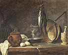 The Fast Day Meal 1731 - Jean Simeon Chardin reproduction oil painting