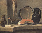 Still Life with Herrings c1731 - Jean Simeon Chardin