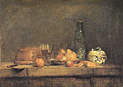 The Olive Jar 1760 - Jean Simeon Chardin reproduction oil painting