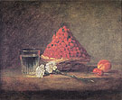 Basket of Wild Strawberries 1761 - Jean Simeon Chardin