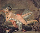 Portrait of Louise OMurphy 1752 - Francois Boucher reproduction oil painting