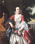 Portrait of Rebecca Boylston 1767 - John Singleton Copley
