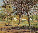 The Outskirts of Pont Aven c1888 - Pierre Auguste Renoir reproduction oil painting