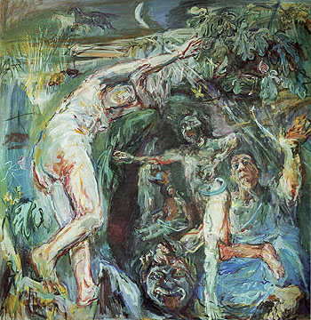 Hades and Persephone 1950 - Oskar Kokoshka reproduction oil painting