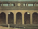 The Enigma of the Hour c1910 - Giorgio de Chirico reproduction oil painting