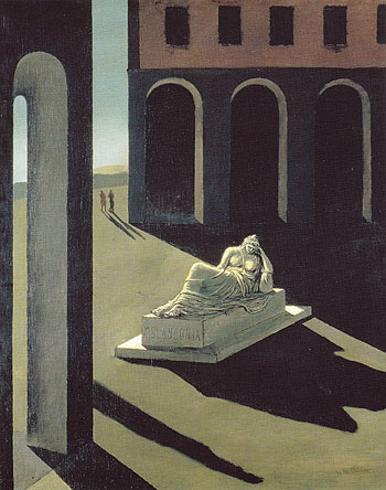 Solitude 1912 - Giorgio de Chirico reproduction oil painting