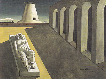 Ariadne 1913 - Giorgio de Chirico reproduction oil painting