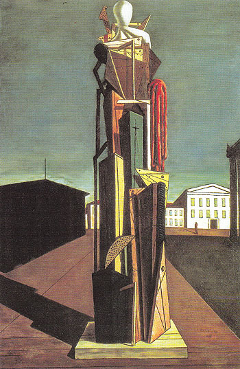 The Great Metaphysician 1917 - Giorgio de Chirico reproduction oil painting