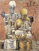 The Painters Family 1926 - Giorgio de Chirico reproduction oil painting