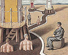 The Mysterious Baths II c1936 - Giorgio de Chirico reproduction oil painting