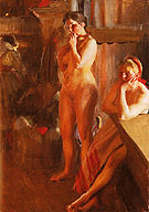 Eldsken - Anders Zorn reproduction oil painting