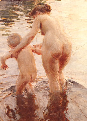 A Premiere 1888 - Anders Zorn reproduction oil painting