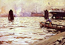 Hamburgs Hamn - Anders Zorn reproduction oil painting