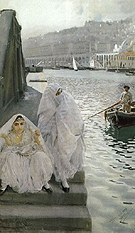 In the Harbour of Algiers 1887 - Anders Zorn