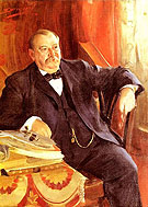 President Grover Cleveland 1899 - Anders Zorn reproduction oil painting