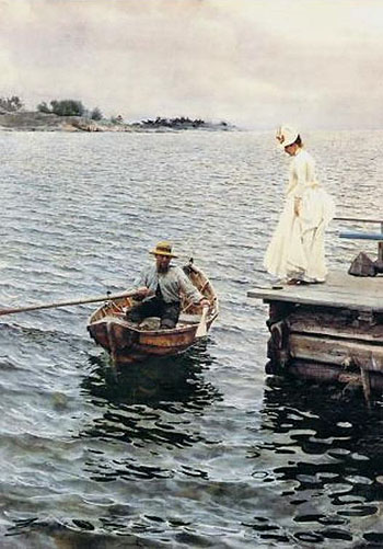 Summer Fun 1886 - Anders Zorn reproduction oil painting