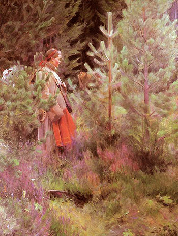 Vallkulla 1908 - Anders Zorn reproduction oil painting