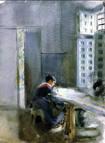 Wallpaper Factory - Anders Zorn reproduction oil painting