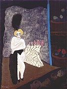 Burlesque 1936 - Milton Avery reproduction oil painting