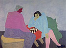 Checker Players 1943 - Milton Avery