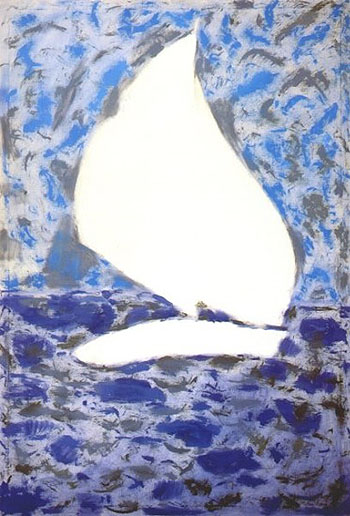 Sail 1958 - Milton Avery reproduction oil painting