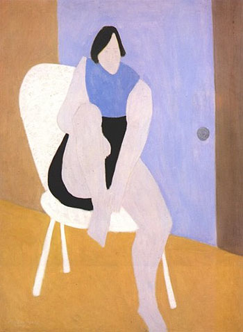 Sally 1946 - Milton Avery reproduction oil painting
