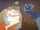 Two Women 1950 - Milton Avery reproduction oil painting