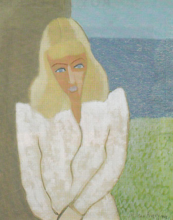 March in White 1945 - Milton Avery reproduction oil painting