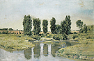 The Little Lakes 1878 - Ferdinand Hodler reproduction oil painting