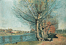 On the Bank of the Manzanares c1878 - Ferdinand Hodler reproduction oil painting