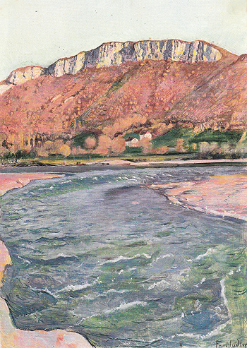 Saleve in Fall 1891 - Ferdinand Hodler reproduction oil painting